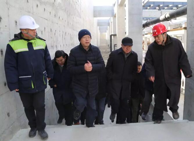 北京市副市長隋振江調研華清地熱集團所承擔建設的北京城市副中心地熱“兩能”項目