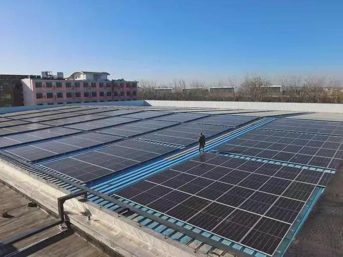 天普攜手中技集團實施清潔能源升級，分布式光伏項目正式并網發電